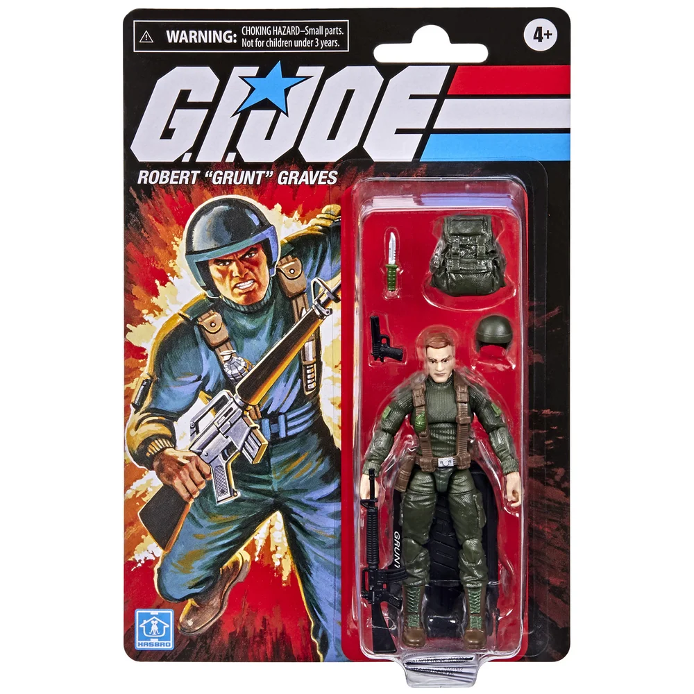 Hasbro G.I. Joe Retro Collection Robert “Grunt” Graves Action Figure Image 1