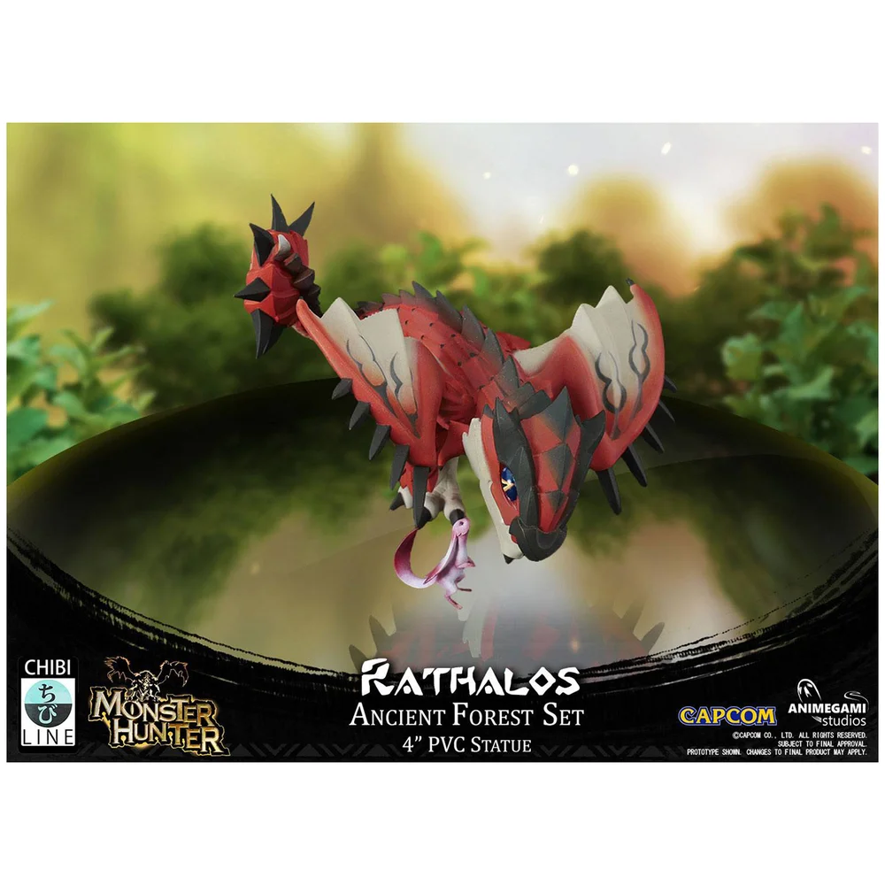 Anemigami Monster Hunter PVC Statue Rathalos 10 cm Image 1