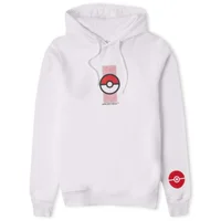 Pokémon Pokéball Unisex Hoodie - White