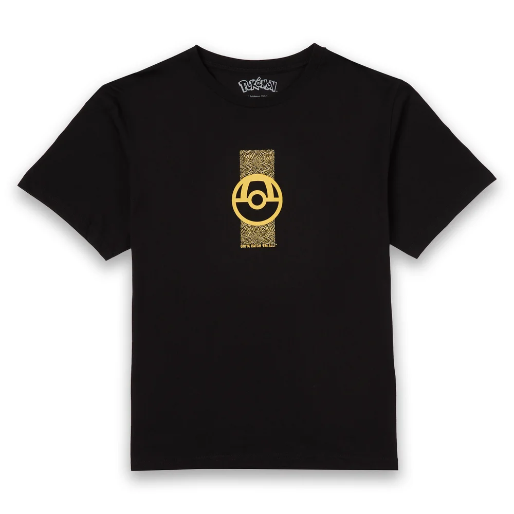 Pokémon Ultra Ball Unisex T-Shirt - Black - S Image 1