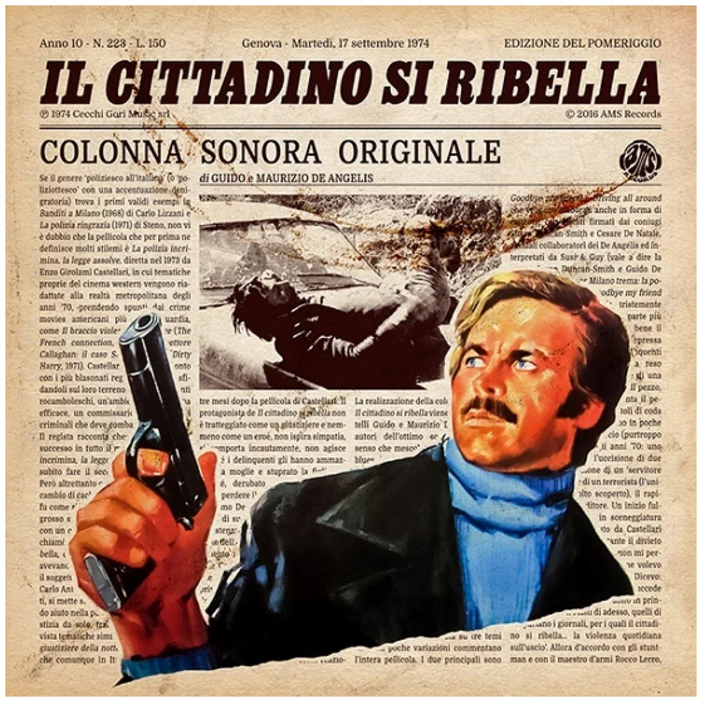 Il Cittadino Si Ribella (Colonna Sonora Originale) Vinyl (Clear) Image 1
