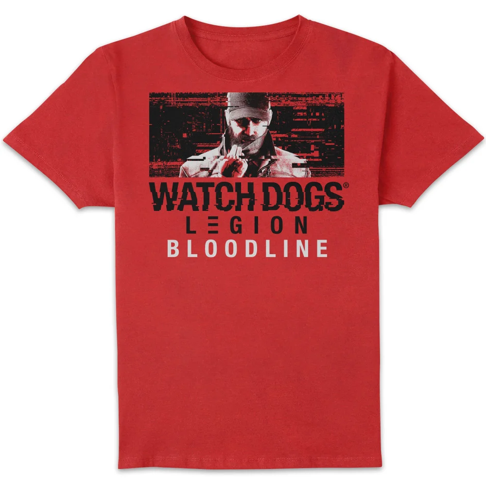 Watch Dogs Legion Aiden Glitch Men's T-Shirt - Red - S Image 1