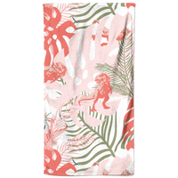 Jurassic World Tropical T Rex Beach Towel