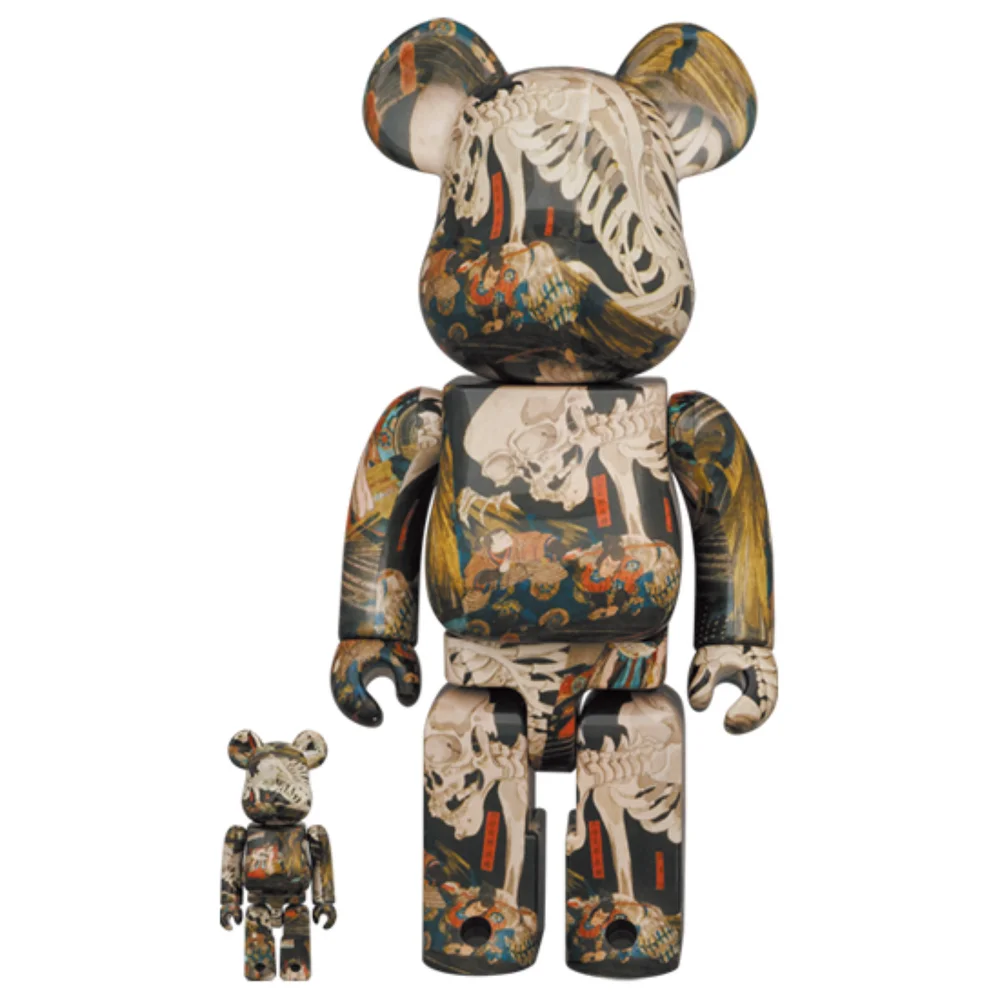 Medicom Kuniyoshi Utagawa Soma's Kouchi Ura 100% X 400% Be@rbrick 2-Pack Image 1