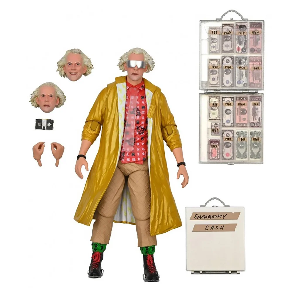 NECA Back to the Future 2 Doc Brown (2015) Ultimate 7 Inch Action Figure Image 1