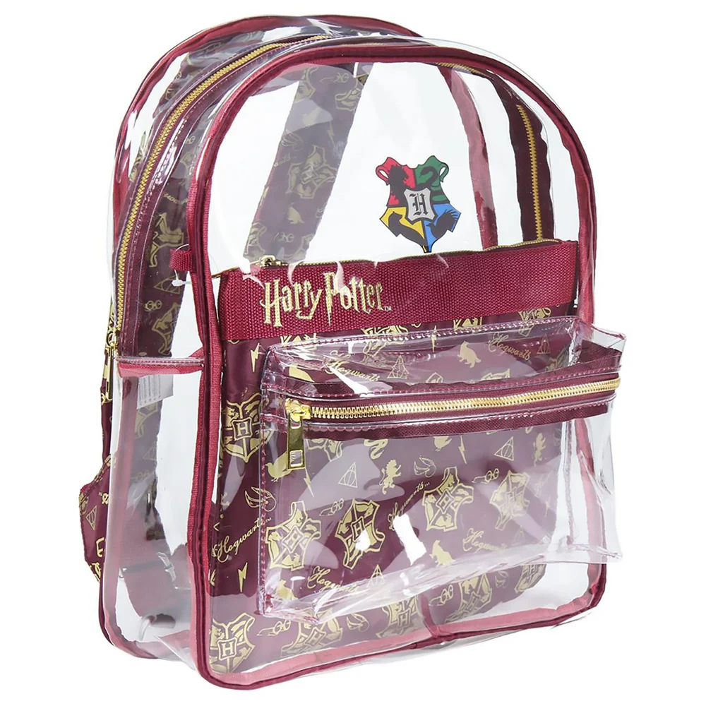 Harry Potter Hogwarts Transparent Backpack Image 1
