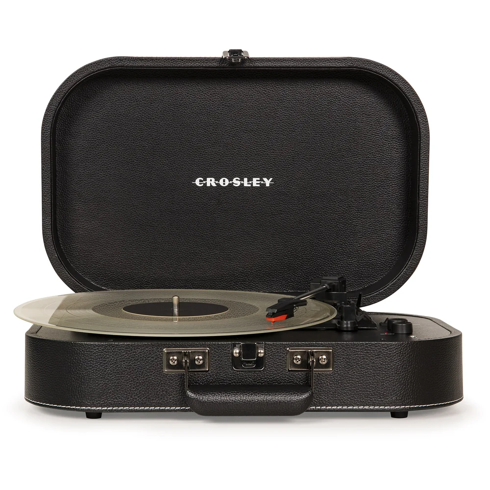 Crosley Discovery Portable Turntable - Black Image 1