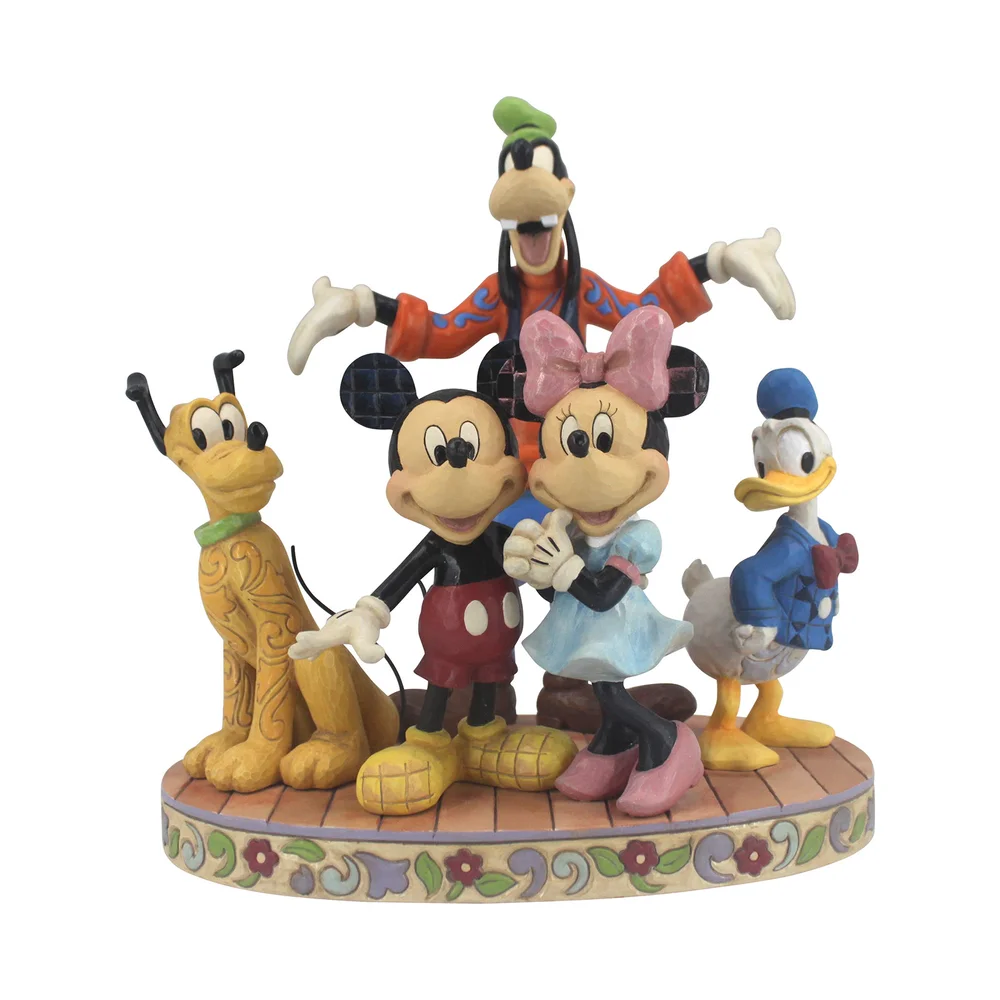 Disney Traditions Fab Five Mickey Mouse Figurine Image 1