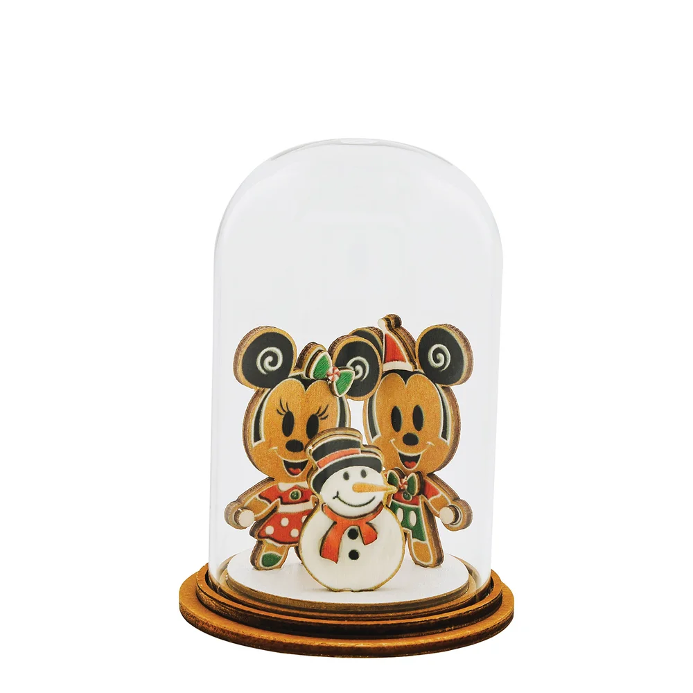 Enchanting Disney Making Friends Mickey & Minnie Figurine Image 1