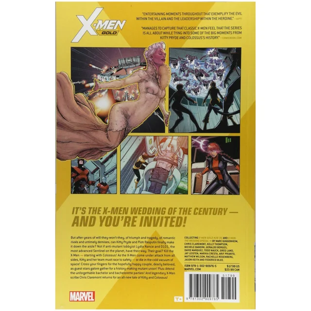 Marvel Comics X-men Gold Trade Paperback Vol 06 Til Death Do Us Part Graphic Novel