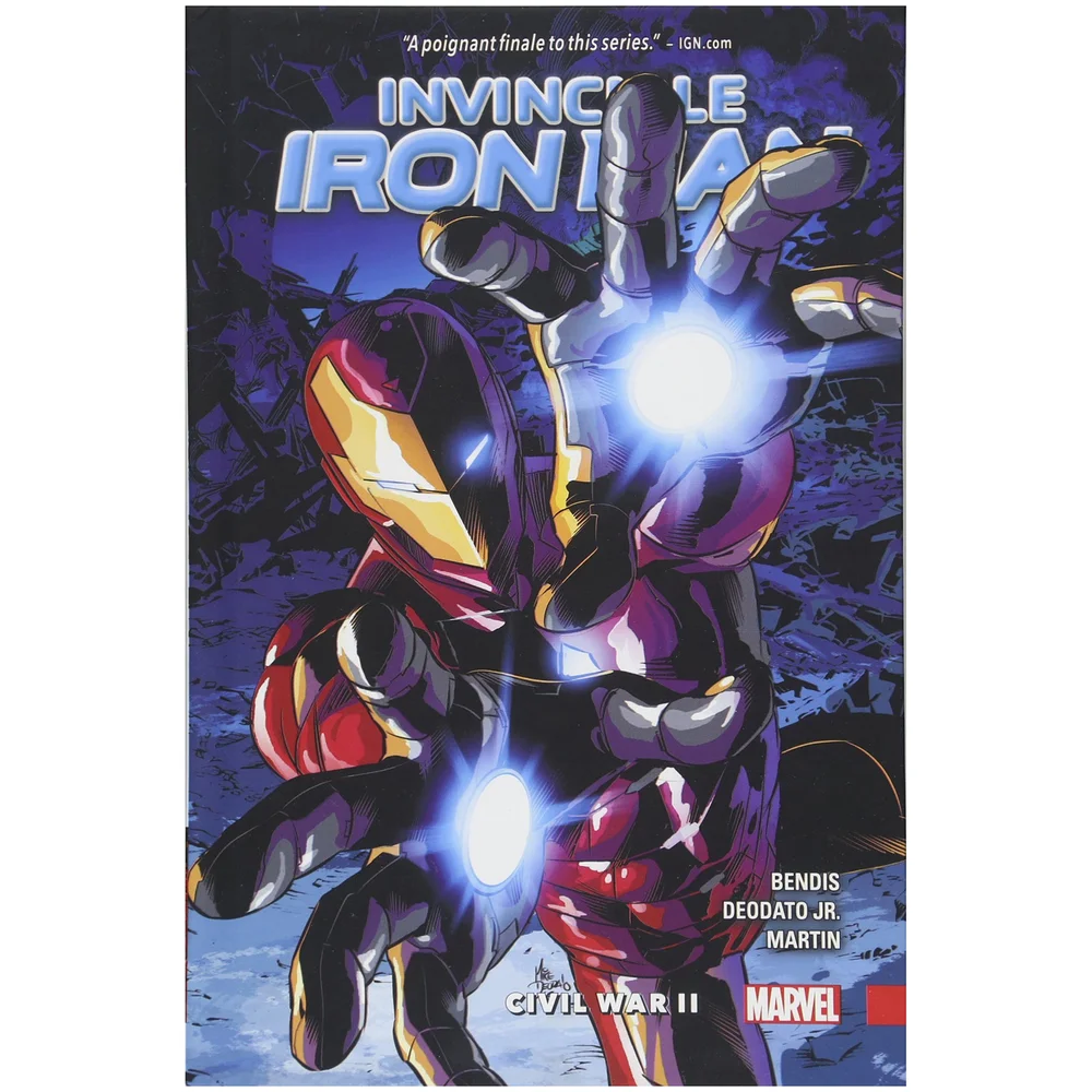 Marvel Comics Invincible Iron Man Trade Paperback Vol 03 Civil War Ii Graphic Novel Image 1