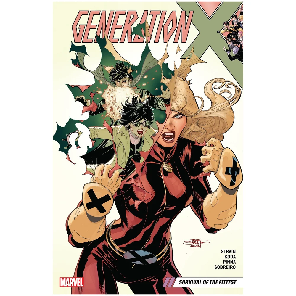 Marvel Comics Generation X Trade Paperback Vol 02 Survival Of The Fittest Graphic Novel Image 1