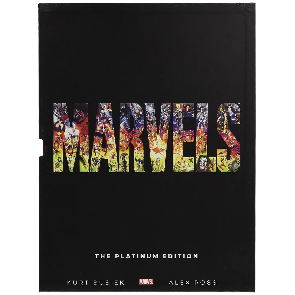 Marvel Comics Marvels Platinum Edition Slipcase Hardcover Graphic Novel Image 1