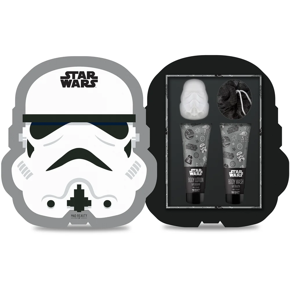 Star Wars - Stormtrooper Gift Set with Puff, Body Wash, Lotion and Fizzer Image 1