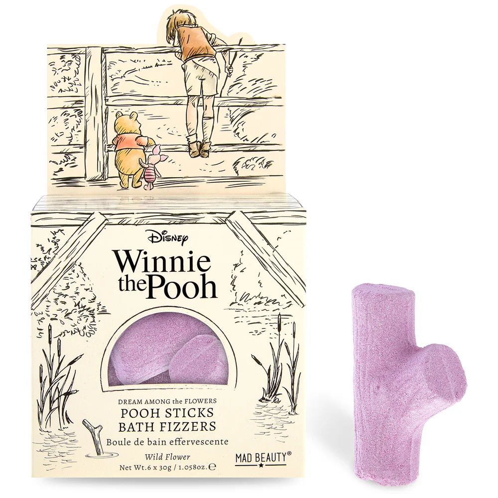 Mad Beauty Disney Winnie the Pooh - Pooh Sticks Bath Fizzers Image 1