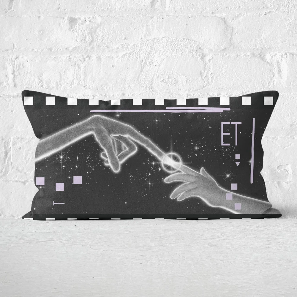 E.T. the Extra-Terrestrial Rectangular Cushion - 30x50cm - Soft Touch Image 1