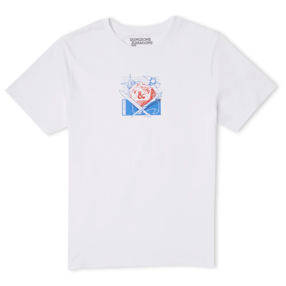 Dungeons & Dragons Players Handbook Unisex T-Shirt - White - S Image 1
