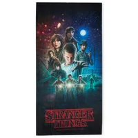 Stranger Things Classic Poster Beach Towel - undefined undefined