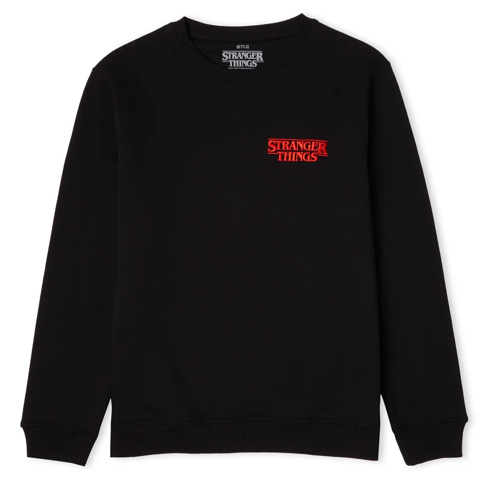 Stranger Things Stuck In The Upside Down Unisex Sweatshirt - Black - S Image 1