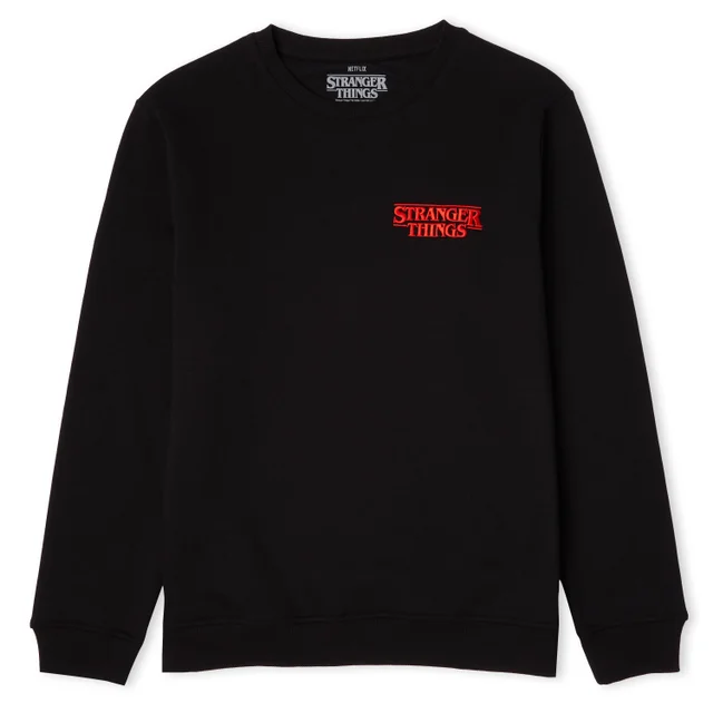 Stranger Things Stuck In The Upside Down Unisex Sweatshirt - Black