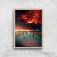 Stranger Things Welcome To Hawkins Giclee Art Print