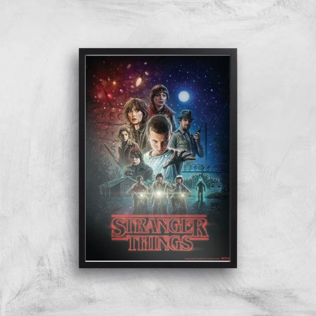 Stranger Things Season One Poster Giclee Art Print