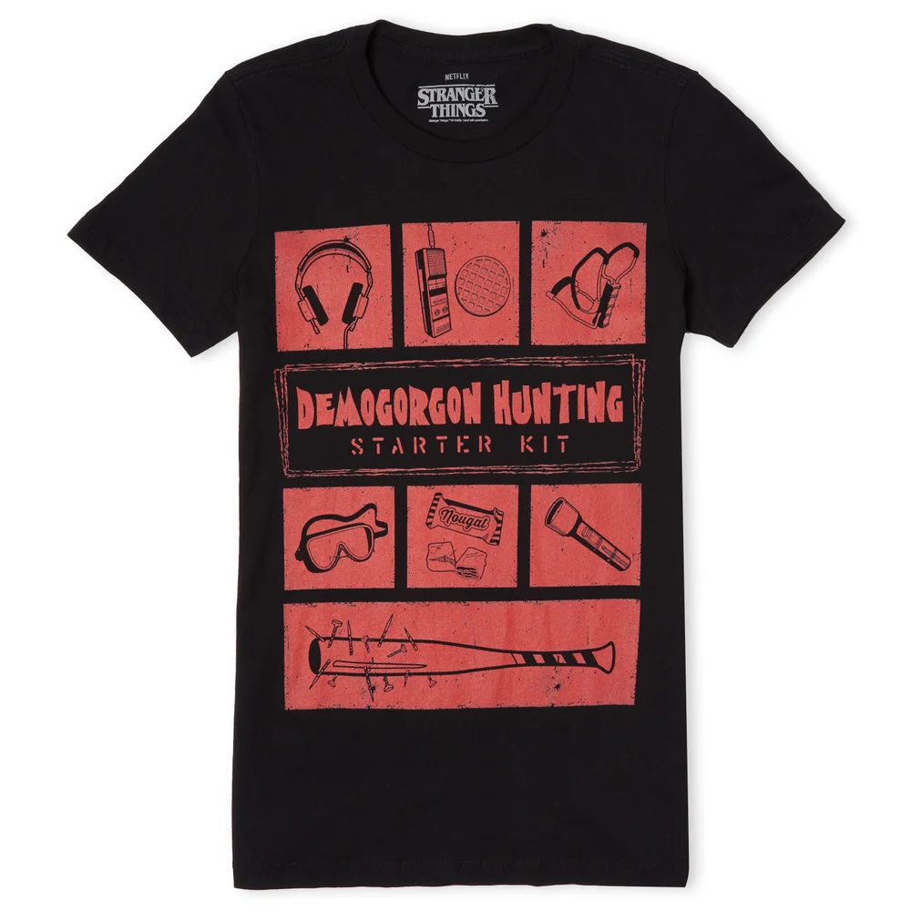 Stranger Things Demogorgon Hunter Women's T-Shirt - Black - XS Image 1