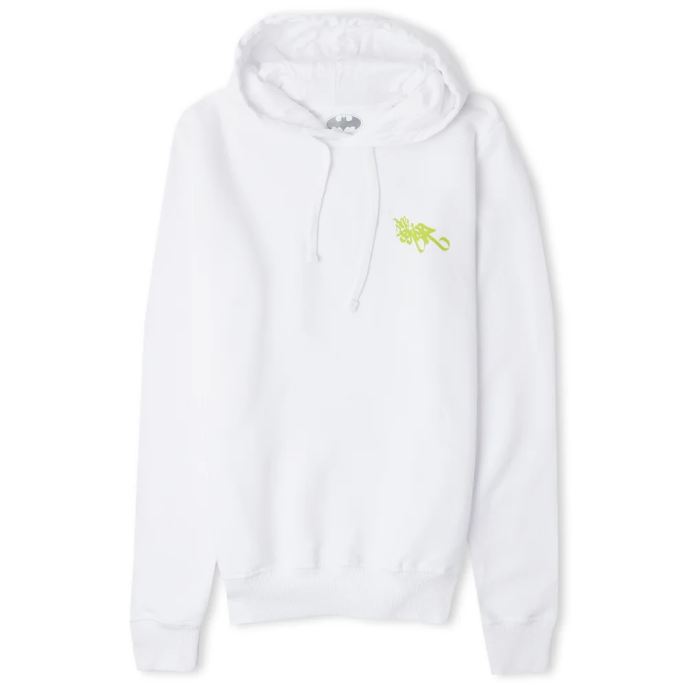 Batman Joker Graffiti Hoodie - White - S Image 1
