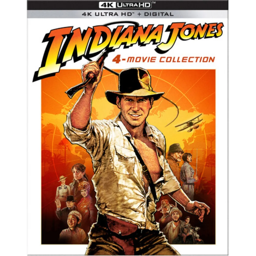 Indiana Jones: 4-Movie Collection - 4K Ultra HD Steelbook (US Import) Image 1