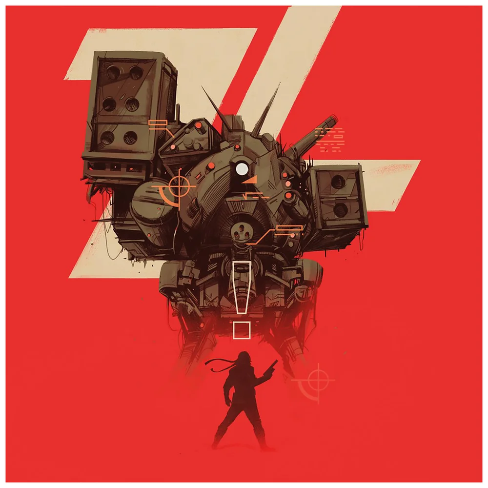 Mondo - Metal Gear 2: Solid Snake Original Video Game Soundtrack Red Galaxy Vinyl Image 1