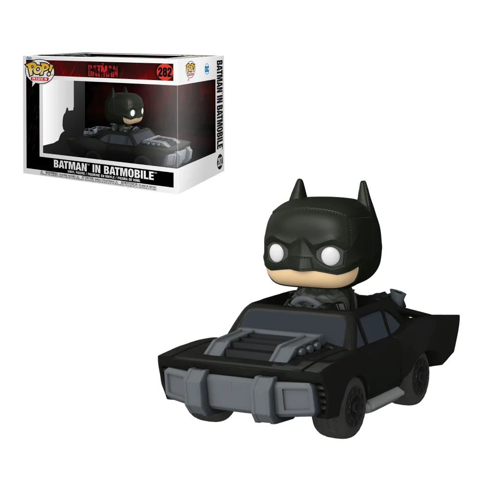 DC Comics The Batman in Batmobile Funko Pop! Ride Image 1