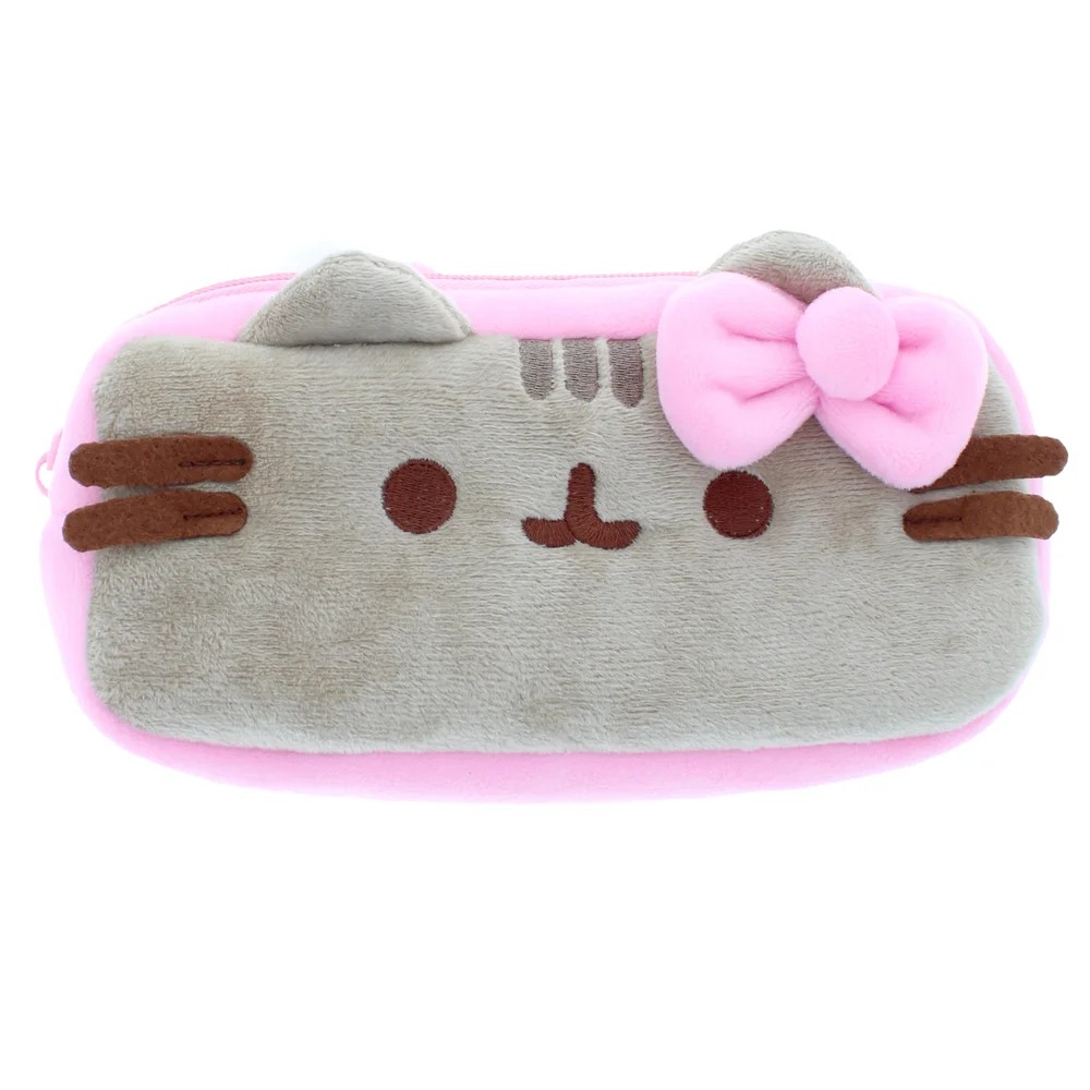 Hello Kitty x Pusheen Plush Pencil Case Image 1