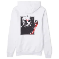 Freddy Vs. Jason Team Jason Hoodie - White - undefined undefined