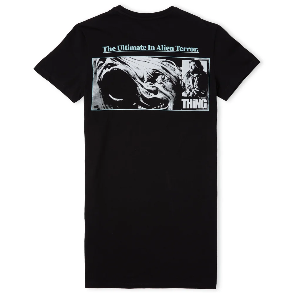 The Thing The Ultimate In Alien Terror Women's T-Shirt Dress - Black - M - Black Image 1