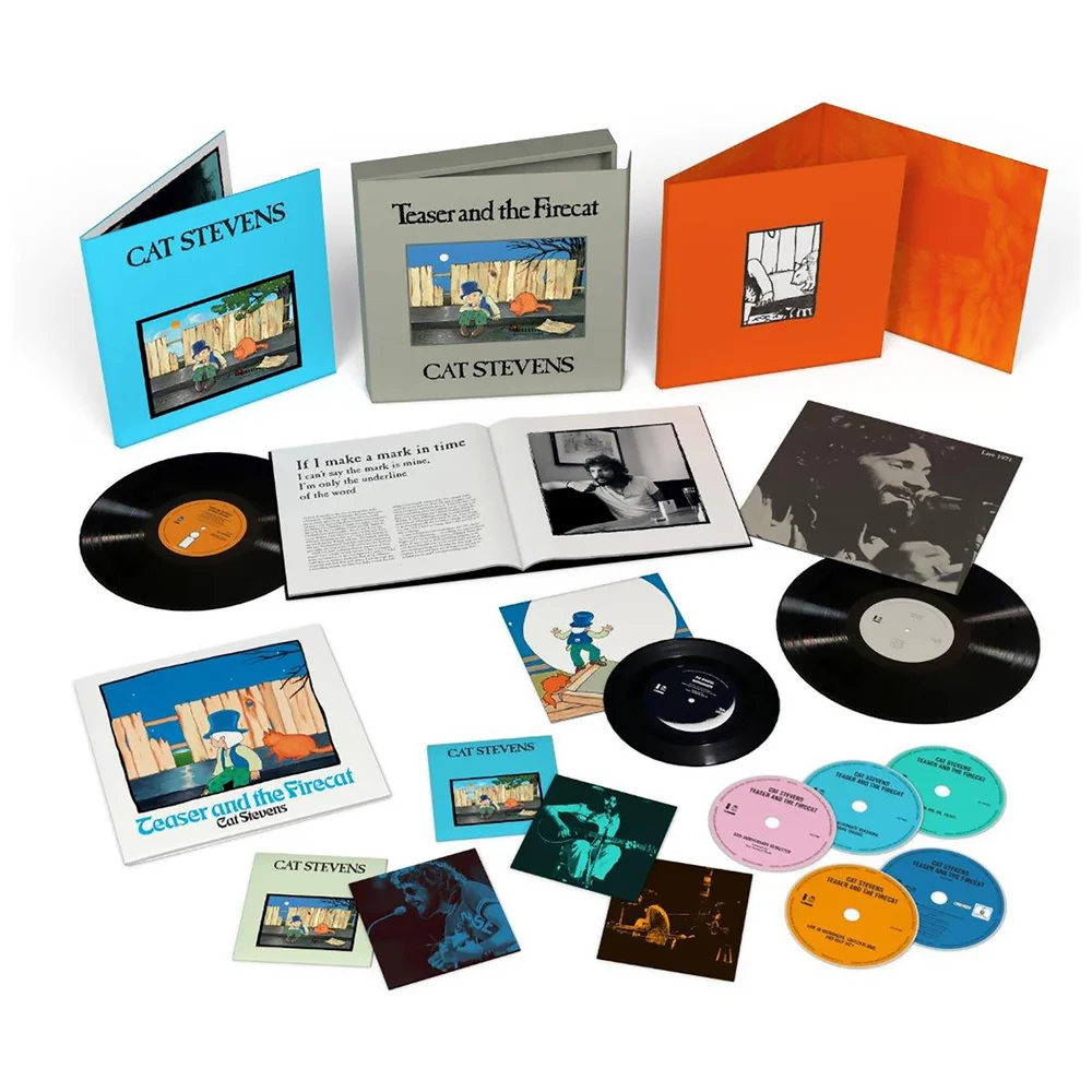Yusuf / Cat Stevens - Teaser & The Firecat Super Deluxe Edition Box Set (4CD + 1BD + Vinyl 2LP + 7”) Image 1