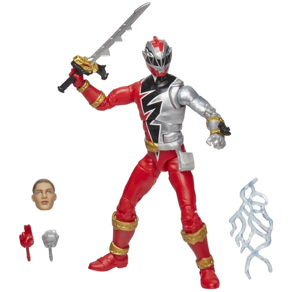 Hasbro Power Rangers Lightning Collection Dino Fury Red Ranger Figure Image 1