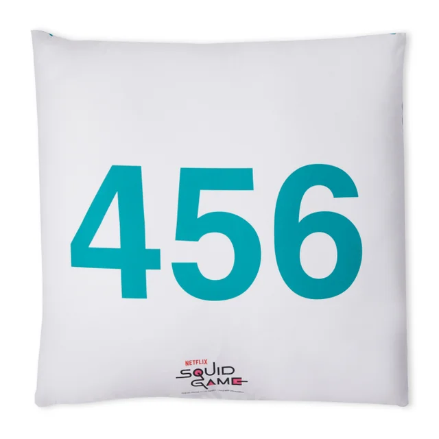 Squid Game Player 456 Square Cushion