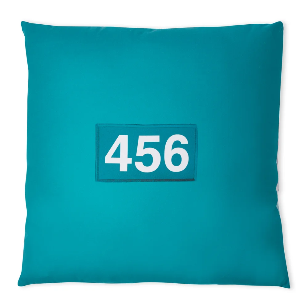 Squid Game Player 456 Square Cushion - 40x40cm - Soft Touch Image 1