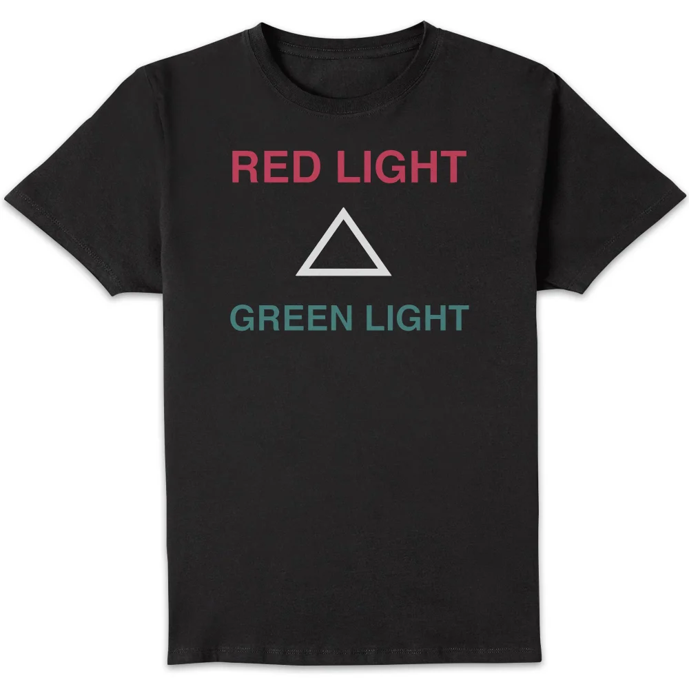 Squid Game RED LIGHT GREEN LIGHT Men's T-Shirt - Black - S Image 1