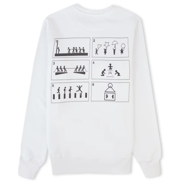 Squid Game Game Play Sweatshirt - White