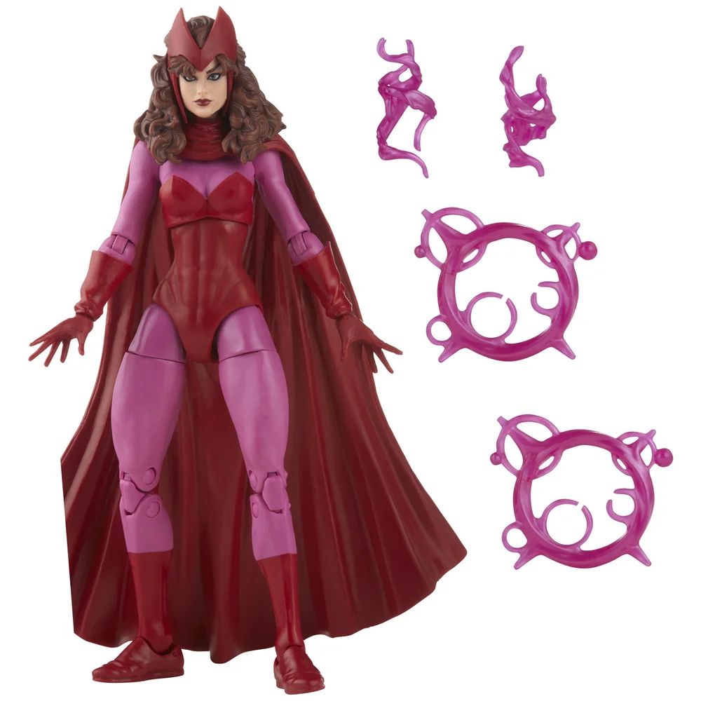 Hasbro Marvel Legends Series Scarlet Witch Retro Action Figure Image 1