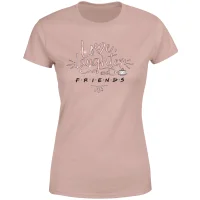 Friends Love Laughter Women's T-Shirt - Dusty Pink - undefined undefined