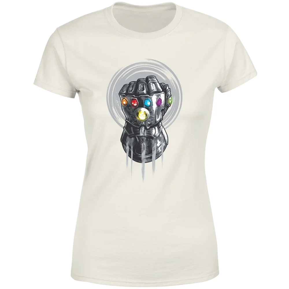 Marvel Thanos Infinite Power Fist Women's T-Shirt - Cream - M Image 1