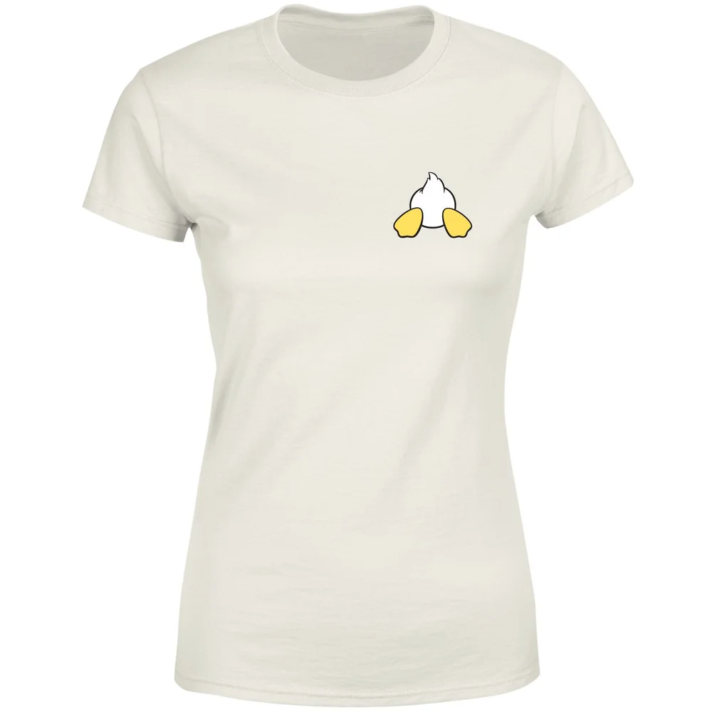 Disney Donald Duck Backside Women's T-Shirt - Cream - M Image 1