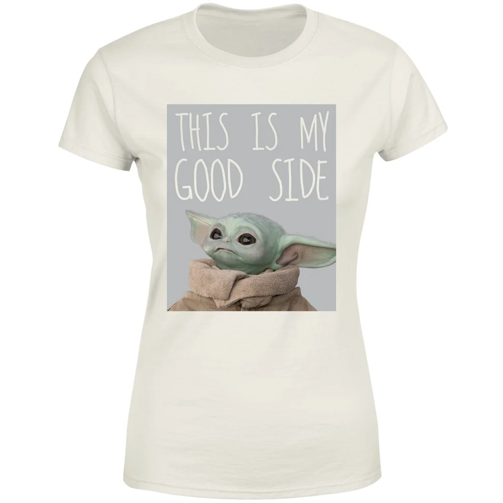 Star Wars The Mandalorian The Child Good Side Women's T-Shirt - Cream - S - Cream Image 1