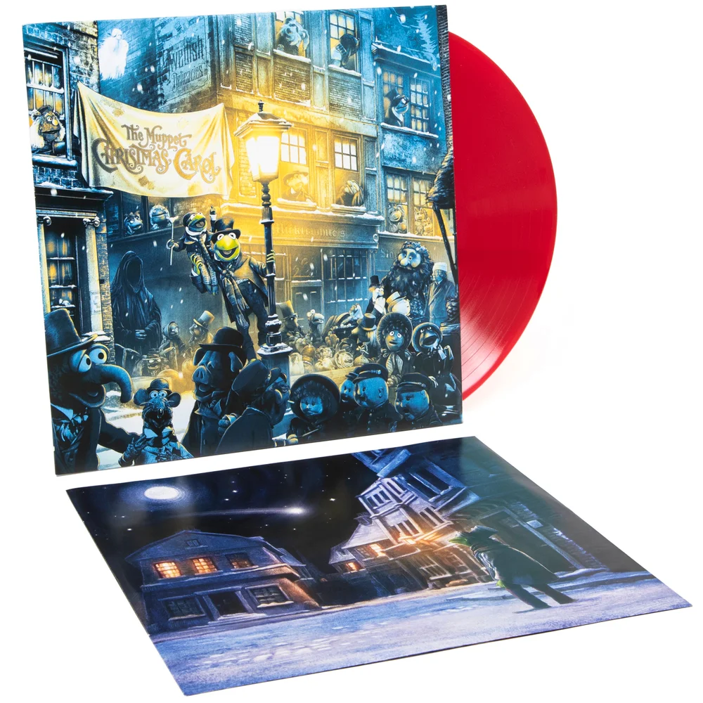 iam8bit The Muppets Christmas Carol Soundtrack Red Vinyl Image 1