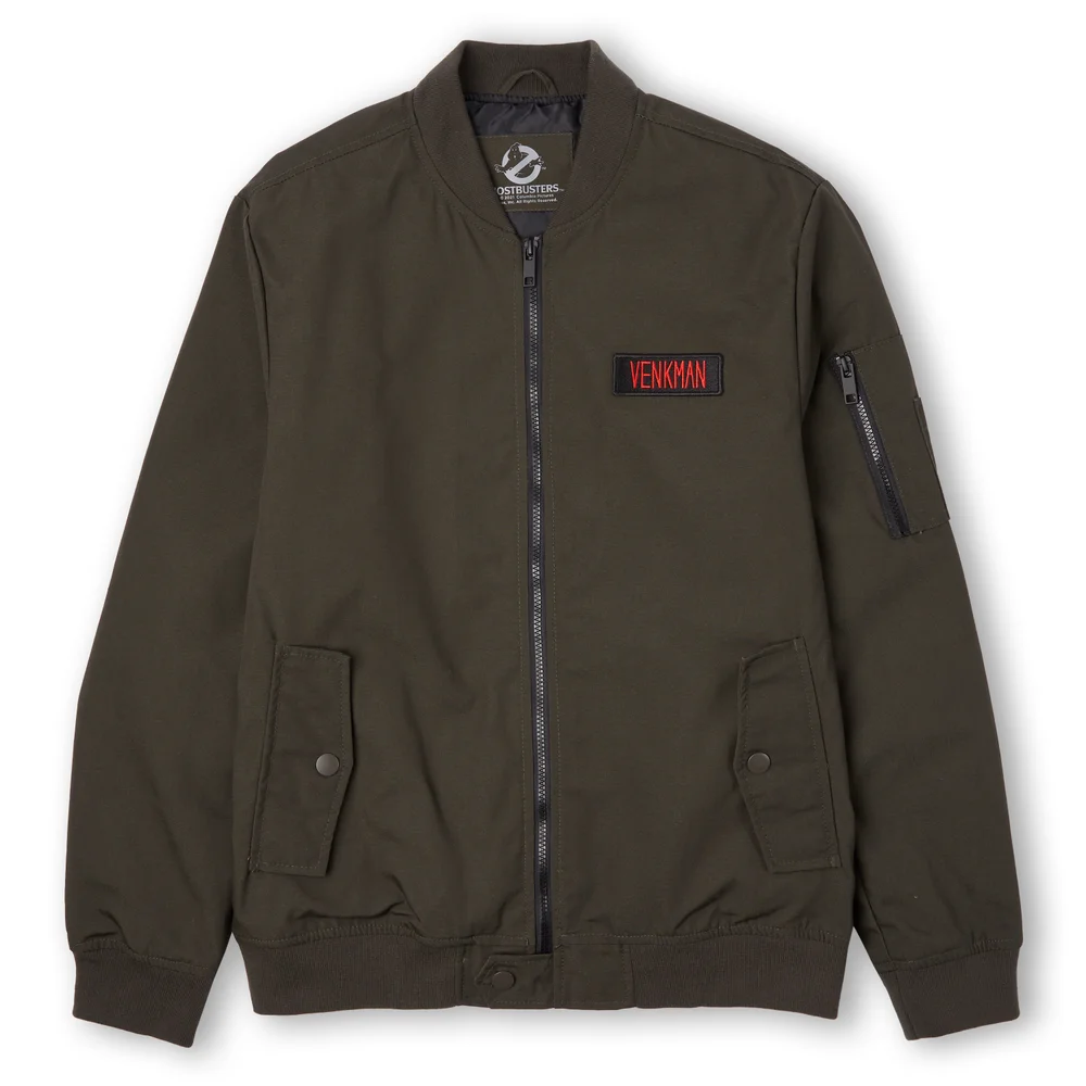 Ghostbusters Venkman Bomber Jacket - Khaki - XS - Khaki Image 1