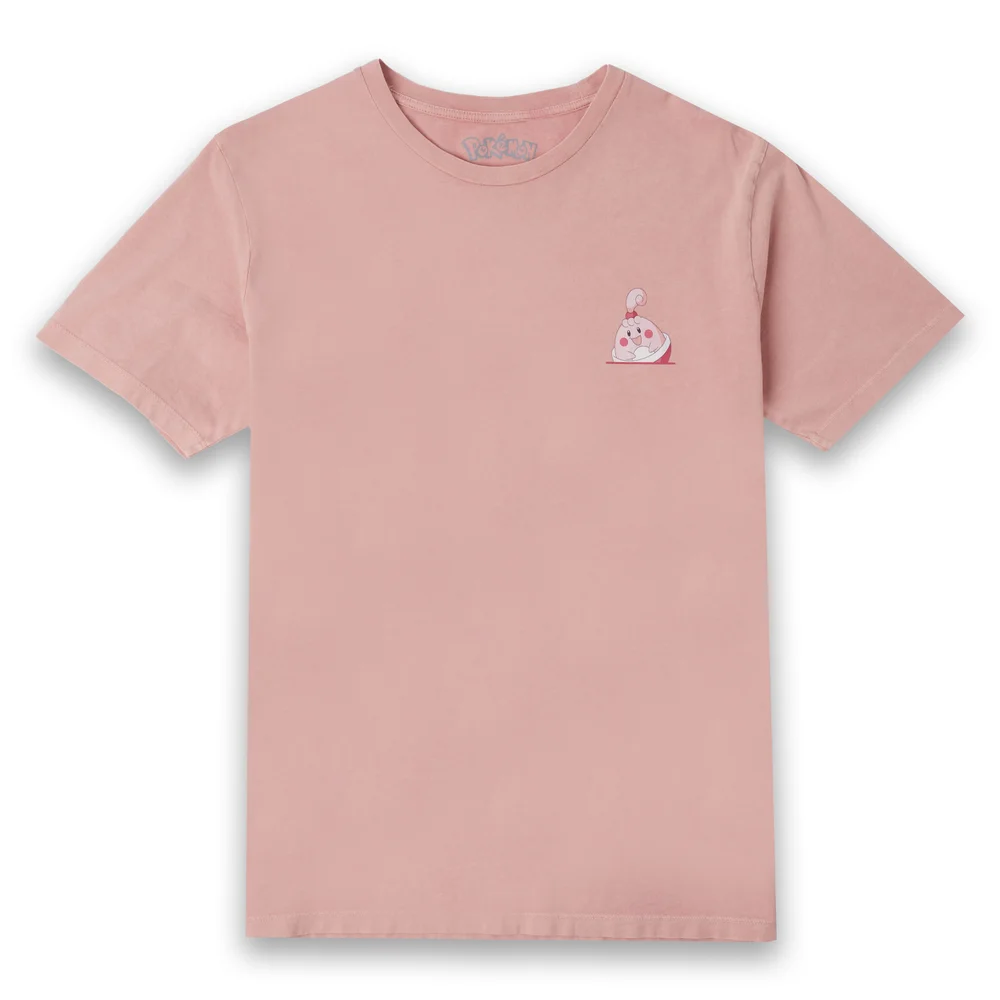 Pokémon Happiny Unisex T-Shirt - Dusty Pink - S Image 1