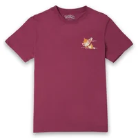 Pokémon Chimchar Unisex T-Shirt - Burgundy - undefined undefined