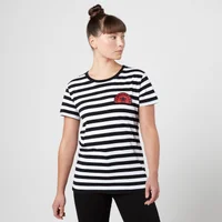 Stranger Things Demogorgon 1983 Women's T-Shirt - Black Striped